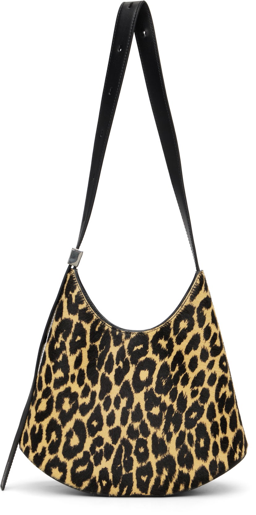 Taška cez rameno Jil Sander Eldorado Small Leopard-Print Calf-Hair Shoulder Bag Rôznofarebný | J08ZH0062_P8576