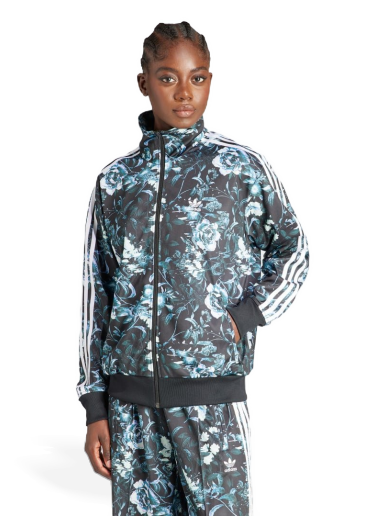 Bunda adidas Originals Flower Firebird Track Top Modrá | II3182