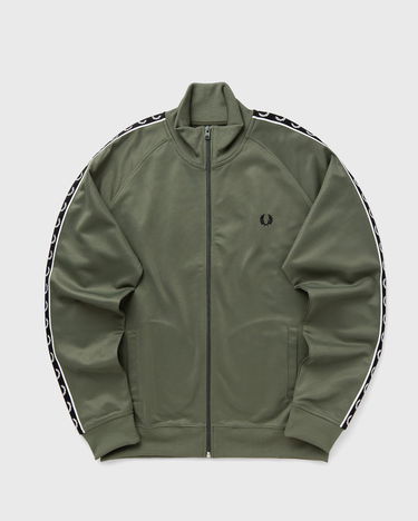 Bunda Fred Perry Taped Track Jacket Zelené | J4620-Z50, 0