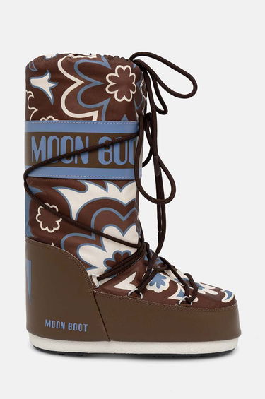Tenisky a topánky Moon Boot MB ICON FLOWER Boots Hnedá | 80D1402940.MH07, 1