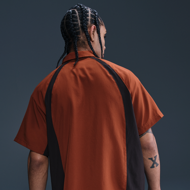 Košeľa Nike SB Nike SB Dri-FIT Woven Bowling Short Sleeve Shirt Hnedá | HJ2958-245, 4