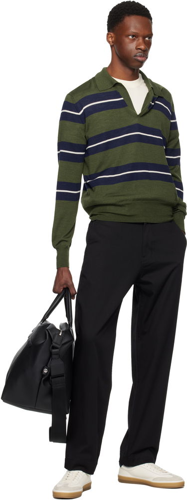 Cestovná taška BOSS BOSS Embossed-Logo Duffle Bag Čierna | 50548041, 3