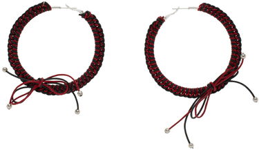 Náušnice Chopova Lowena Chopova Lowena Nimbus XL Hoop Earrings Červená | 6508, 0