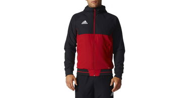 Bunda adidas Performance Jacket Tiro17 Presentation Červená | bq2771, 1