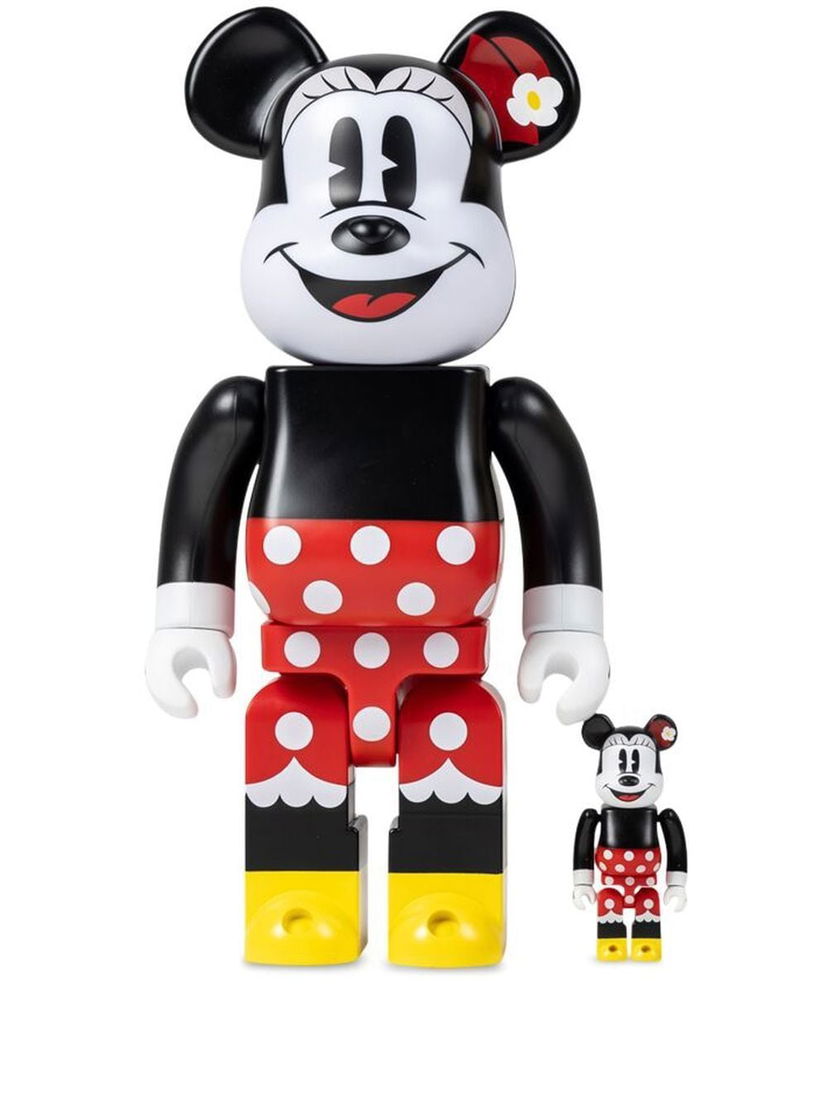 Zberateľské Medicom Toy Disney Minnie Mouse BE@RBRICK figure set - Black Čierna | MEDI009419524734