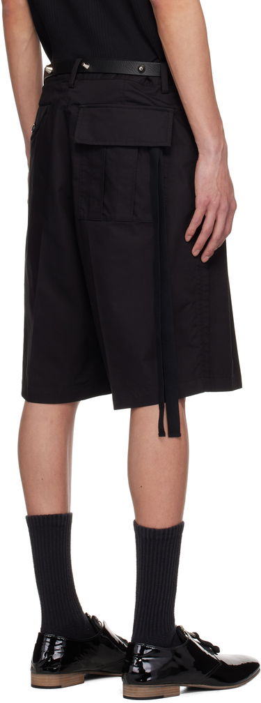 Šortky UNDERCOVER UNDERCOVER Pleated Shorts Čierna | UP1E4506, 2