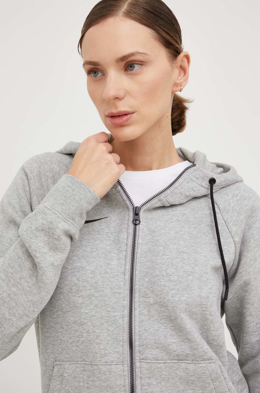 Mikina Nike Park 20 Fleece Full-Zip Hoodie Šedá | CW6955, 0