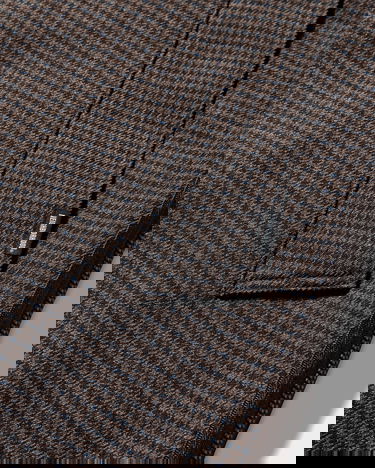 Kabáty Neighborhood GC Check Balcollar Coat Hnedá | 252TGNH-JKM02 BLUE×BROWN, 4