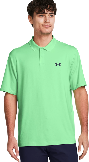 Polo tričko Under Armour Performance 3.0 Poloshirt Zelené | 1377374-350, 2