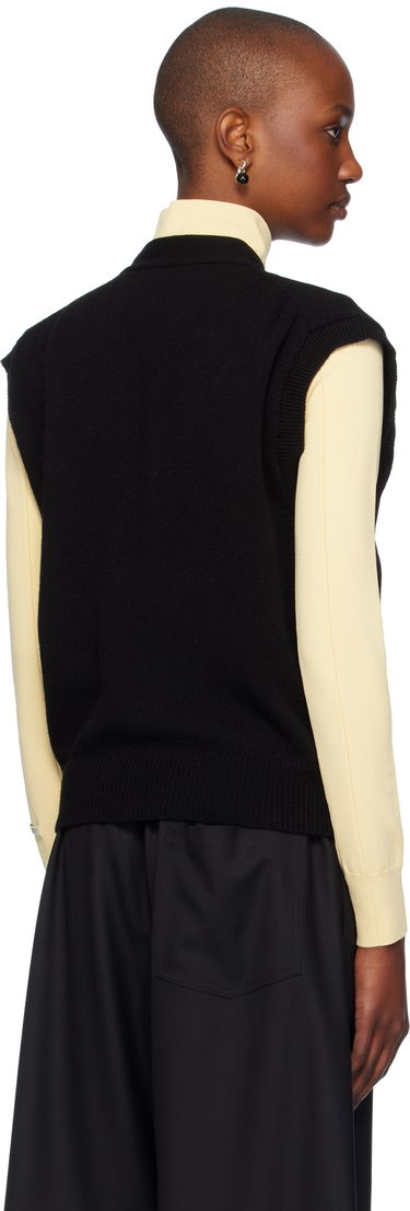 Vesta &Daughter Wexford Buttoned Knit Vest Čierna | HKN03892, 2