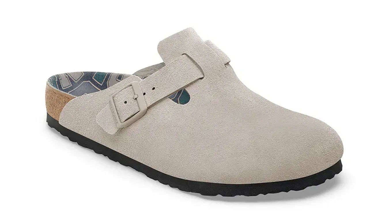 Tenisky a topánky Birkenstock Boston BS Suede Leather Regular Fit Clog Béžová | 1030622, 0