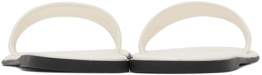 Šaty The Row The Row Leather Beach Slides Biela | F1386-SPN60, 1