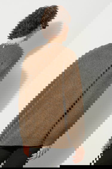 Sveter Manastash Aberdeen Wool Blend Sweater Hnedá | 7923240001, 2