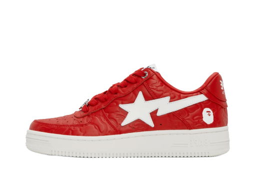 Tenisky a topánky BAPE Sta #3 M1 "Red/White" Červená | 0ZXSHM191052L-RED