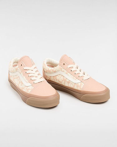 Tenisky a topánky Vans Old Skool 36 Lx Shoes (groovy Floral Peach) Unisex Pink, Size 3 Béžová | VN000CT9BOD, 1