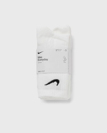 Ponožky Nike Everyday Lightweight Crew Socks 3-Pack Biela | SX7676-100, 2