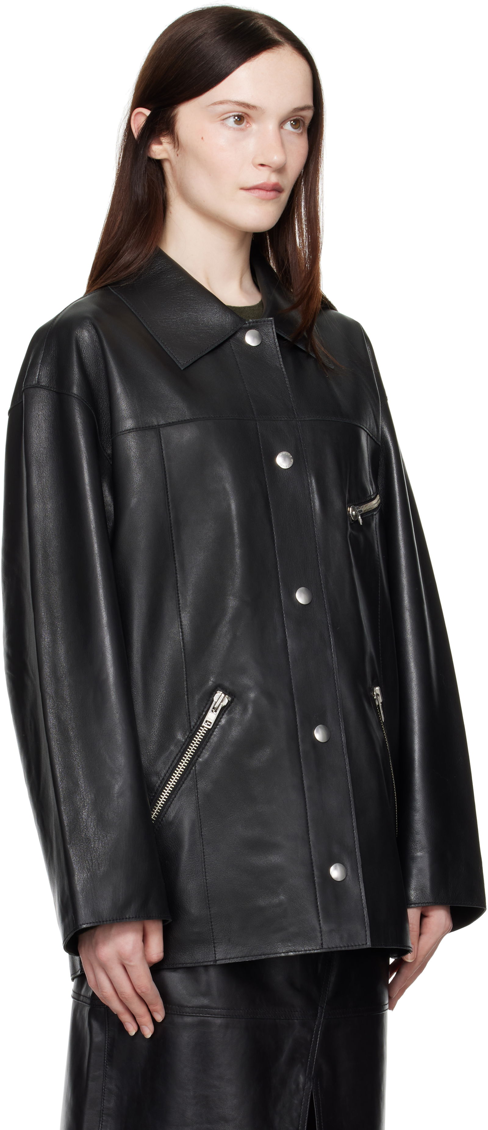 Stand Studio Elisia Leather Jacket