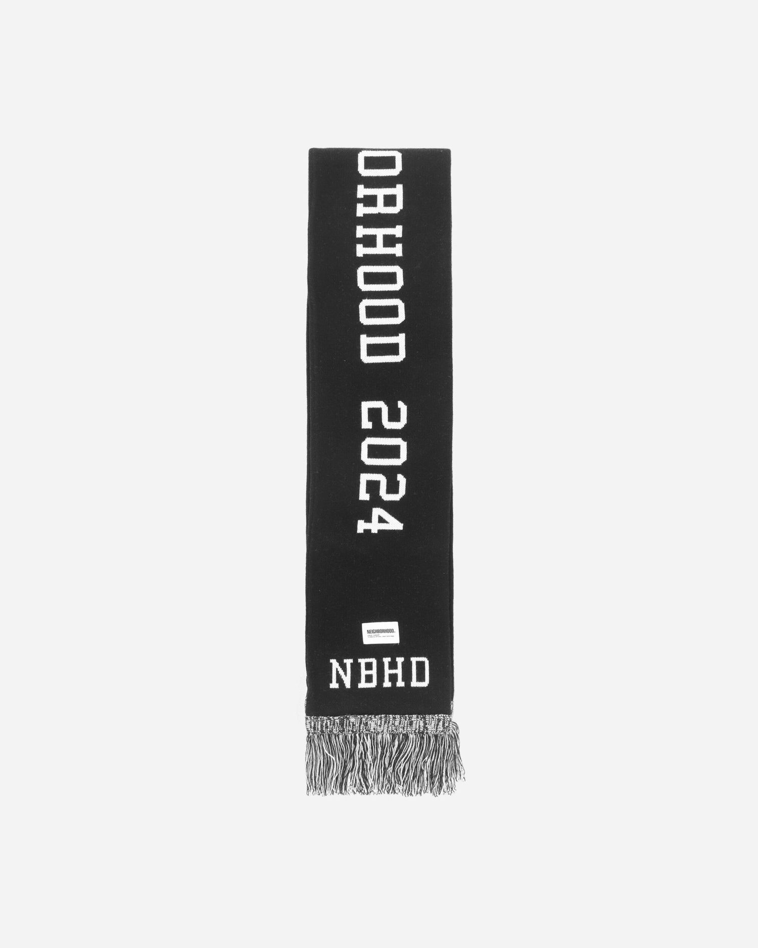 Šál Neighborhood Knitted Logo Scarf Čierna | 24213NH-AC01 BK, 1