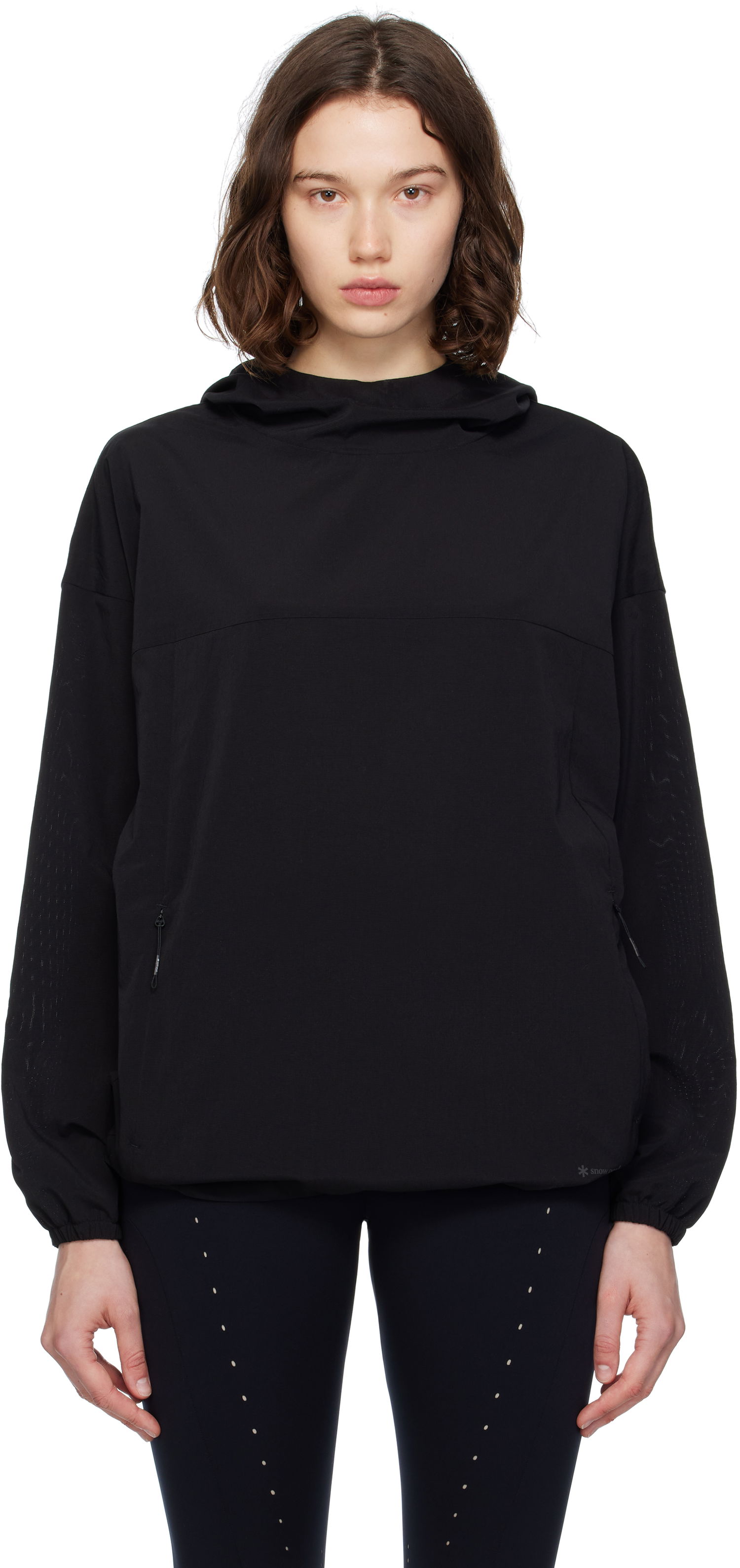 Vetrovka Snow Peak Snow Peak Breathable Quick Dry Anorak Čierna | JK-25SU015, 0