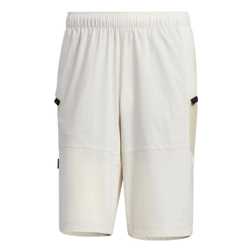 Šortky adidas Performance Terrex Colorblock Straight Outdoor Shorts Biela | HI3035