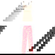 CPFM Tank Top & Modal Waffle Pant Sleep Set Jingle Bells