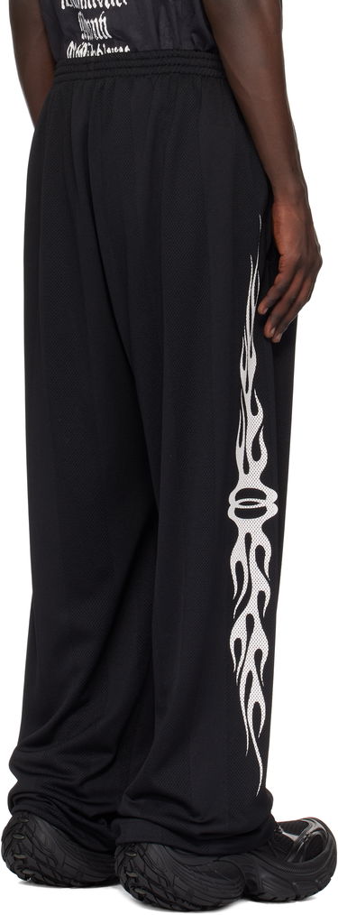 Tepláky Balenciaga Balenciaga Baggy Mesh Track Pants Čierna | 794852TQV381000, 2
