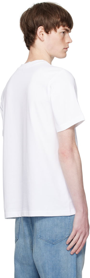 Tričko Casablanca Casablanca Triomphe D'Orange Graphic Tee Biela | MPF25-JTS-001-23-EX-FLANNELS, 2