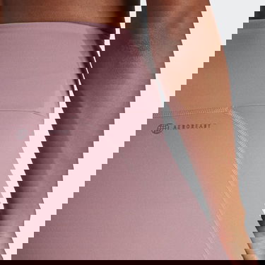 Šortky adidas Originals Yoga Essentials High-Waisted Short Leggings Ružová | IJ9352, 5