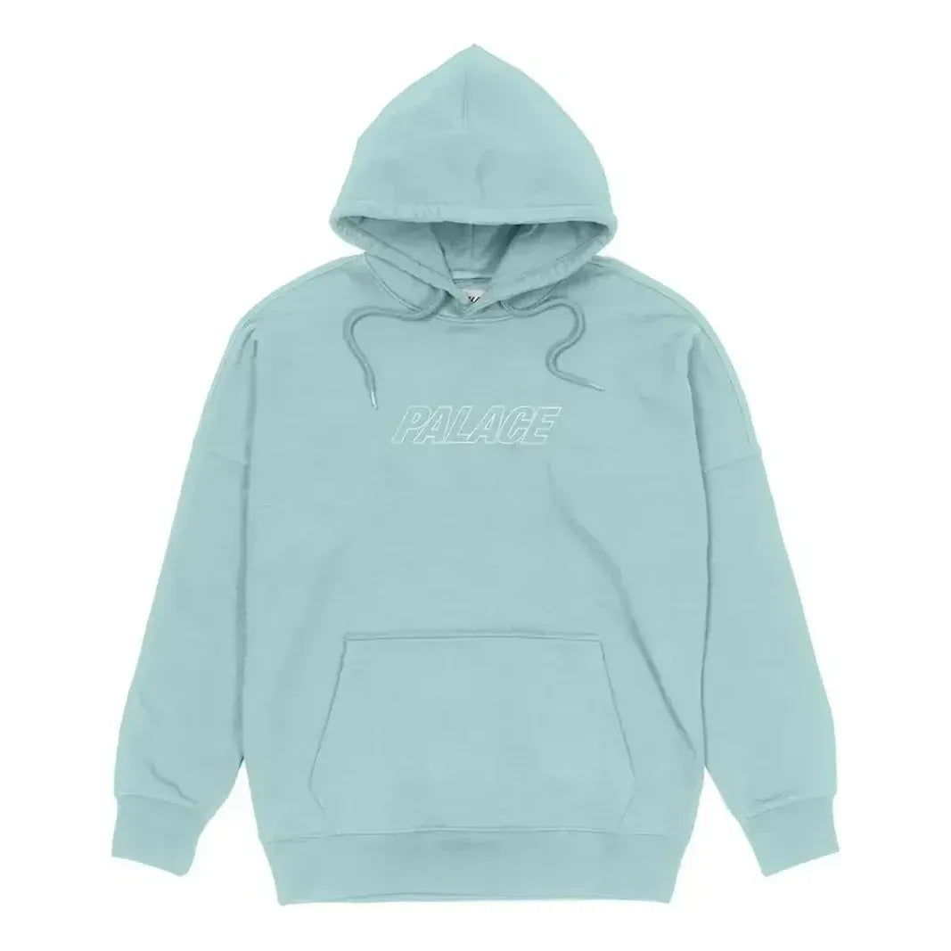 Mikina Palace Palace Drop Shoulder Hoodie Modrá | P21CS257, 0