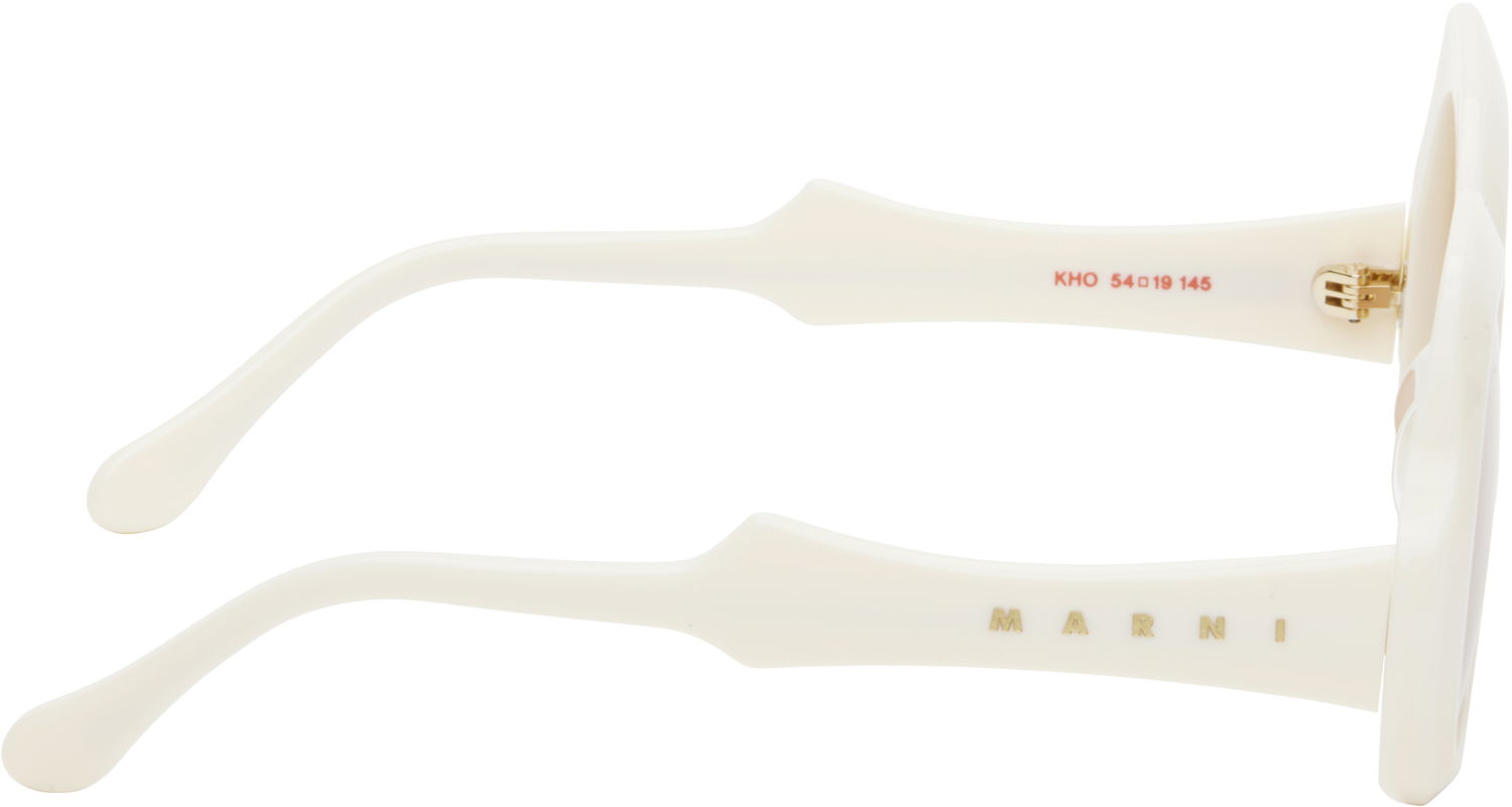 Slnečné okuliare Marni Marni Quelyfish Sunglasses Biela | KHO, 1