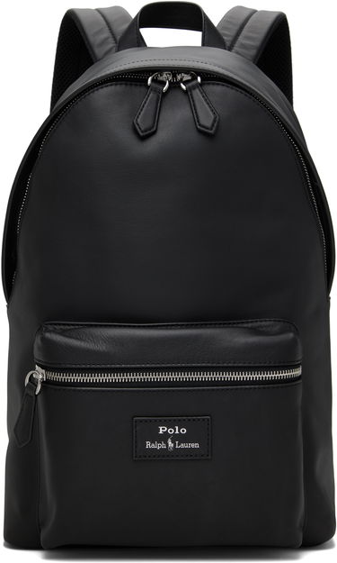 Batoh Polo by Ralph Lauren Polo Ralph Lauren Smooth Leather Backpack Čierna | 405962452001, 0