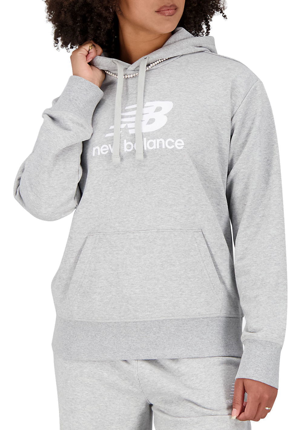 Essentials Stacked Logo Hoodie