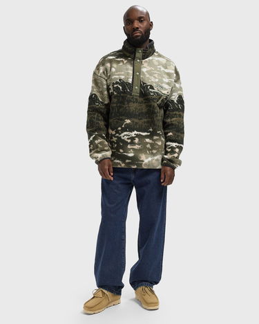 Sveter Columbia Helvetia II Printed Half Snap Fleece Pullover Zelené | 2098461349, 1