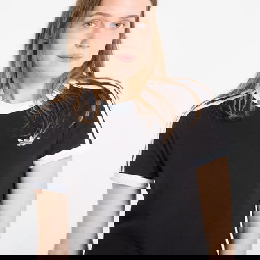 Tričko adidas Performance 3-Stripes Slim T-Shirt Čierna | KD7980, 1