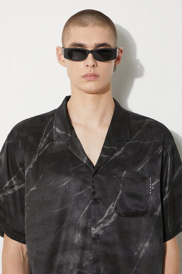 Košeľa Stampd STAMPD Regular Fit Shirt with Classic Collar Čierna | SLA.M3313BD.BMB, 4