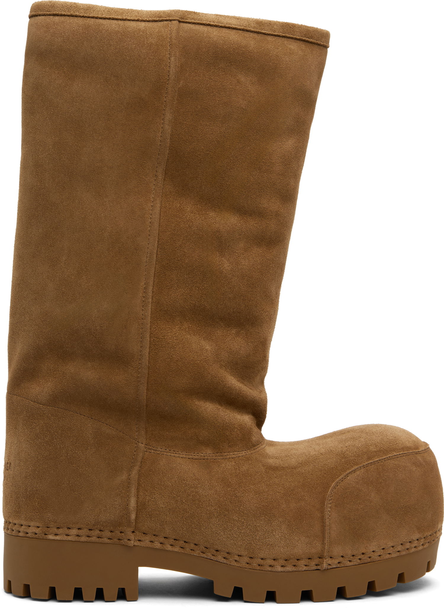 Tenisky a topánky Balenciaga Alaska Fur High Boots Hnedá | 802177 WBFC1, 0