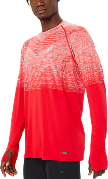 Tričko Asics SEAMLESS LS TOP Červená | 2011c394-600, 2