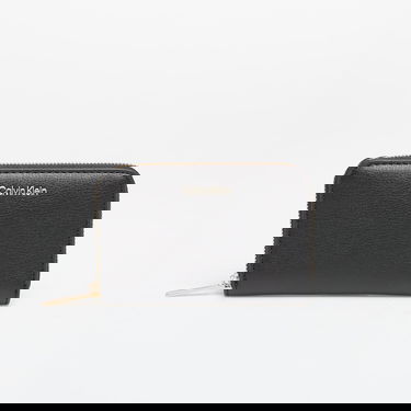 Peňaženka CALVIN KLEIN Wallet Foil Logo Medium Zip Around Black Čierna | LV04F1091G 332, 4