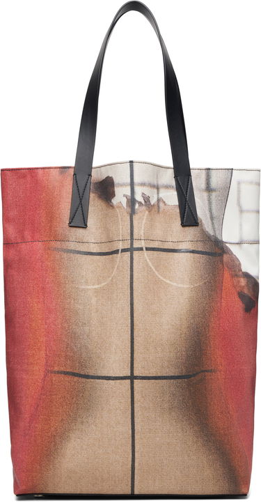 Tote bag Jean Paul Gaultier Jean Paul Gaultier Coated Canvas Printed Fire Tote Rôznofarebný | 25/03-U-AC015-W032-150100, 0