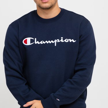 Sveter Champion Crewneck Sweatshirt Modrá | 219204-BS501, 2