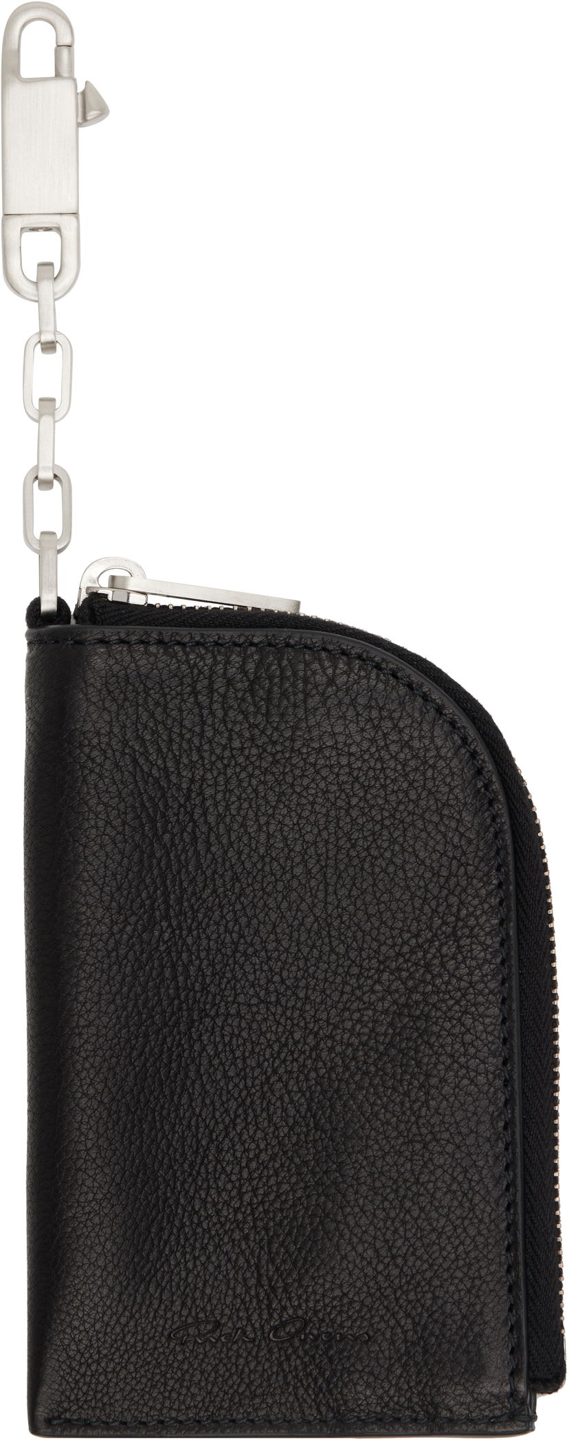 Peňaženka Rick Owens Rick Owens Concordians Hook Wallet Čierna | RA02E0718 LBU