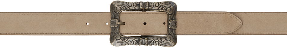 Opasok Needles NEEDLES Papillon Square Buckle Belt Béžová | OT034, 0