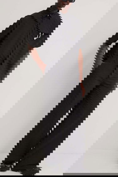 Nohavice HELIOT EMIL Heliot Emil Wide-Leg Panelled Pants Čierna | PREAW24.M.10.170, 0