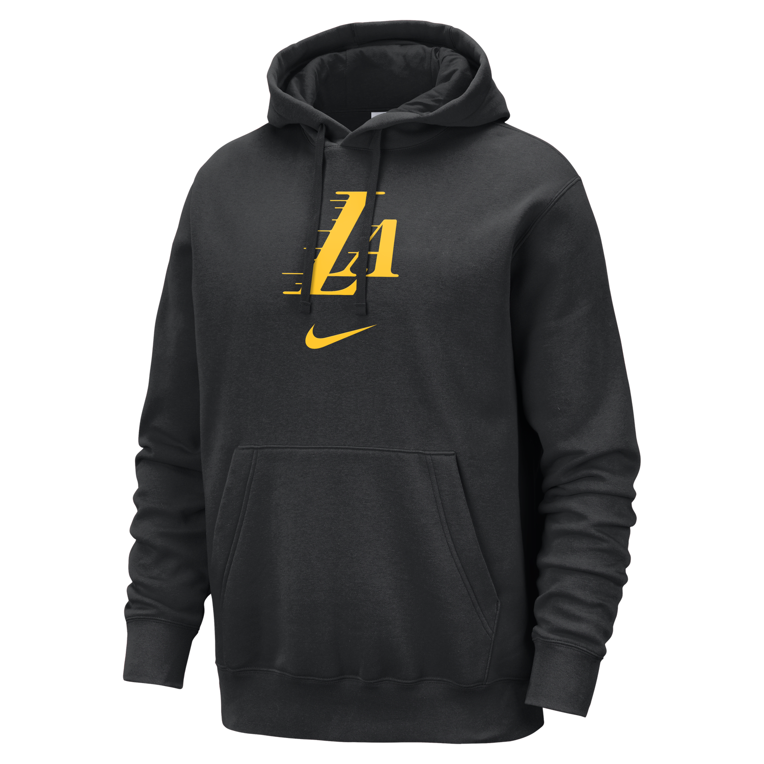 Mikina Nike NBA Los Angeles Lakers Club Fleece City Edition s kapucí Čierna | DZ0087-010, 1