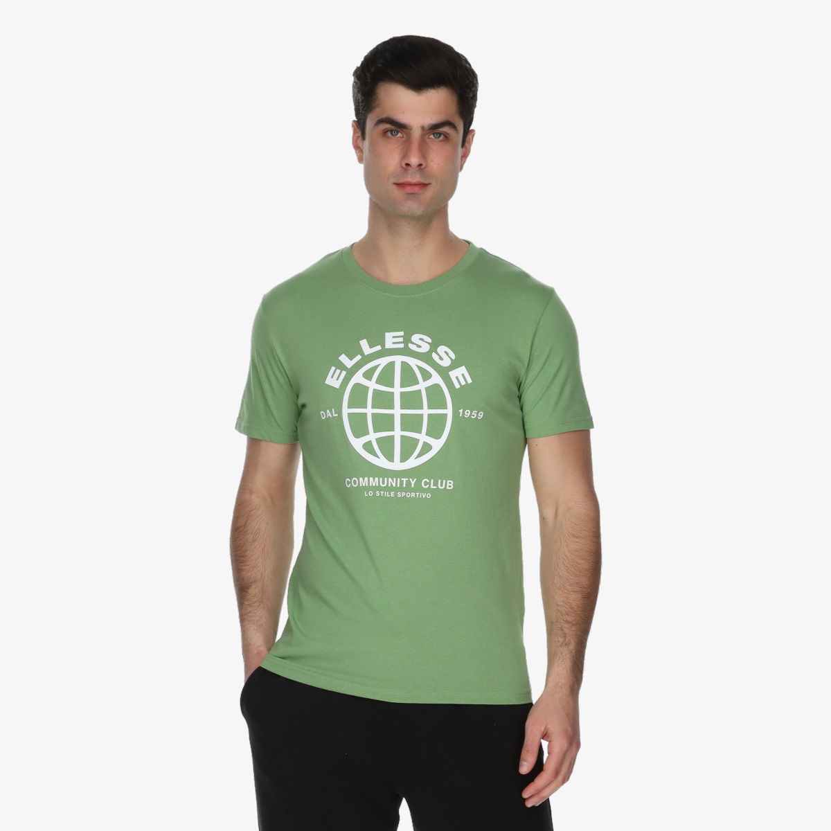 Tričko Ellesse Ellesse Community Club T-Shirt Zelené | ELA251M803-06, 1