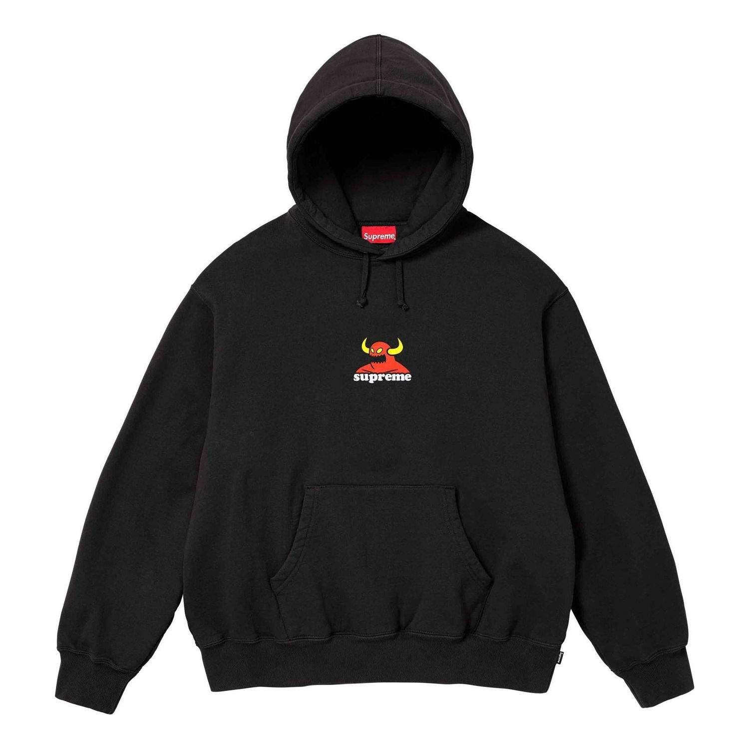 Mikina Supreme Toy Machine Devil Graphic Print Hooded Sweatshirt Čierna | SUP-SS24-068, 0