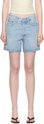 AGOLDE V-Waist Denim Shorts