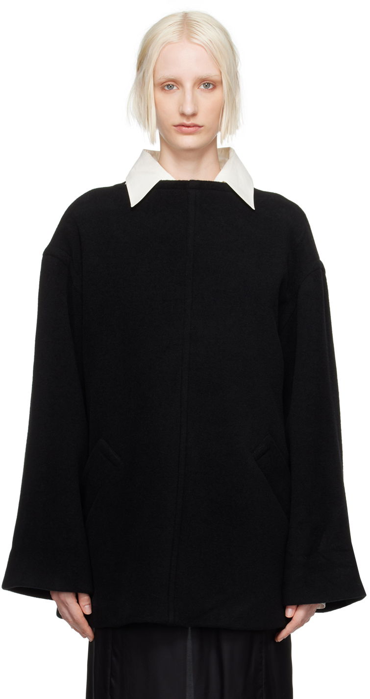 Tričko Maison Margiela MM6 Black Boat Neck Sweatshirt Čierna | S52NH0013 M20020, 0