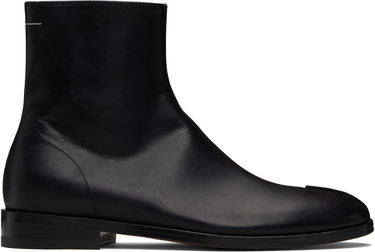 Tenisky a topánky Maison Margiela MM6 Maison Margiela Shiny Vegetable Tanned Leather Trunk Boots Čierna | S59WU0262 P5000, 0