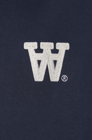 Mikina WOOD WOOD Wood Wood Cass AA Moss Embroidery Hoodie Navy | 10285606.2424, 5